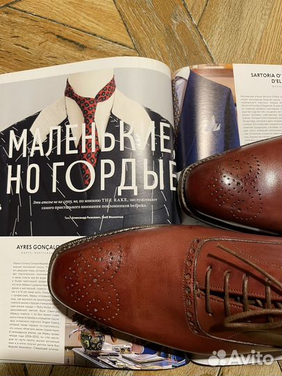 Оксфорды kiton 41.5 silvano lattanzi