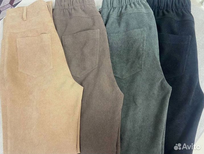 Брюки на высокой посадке зауженные