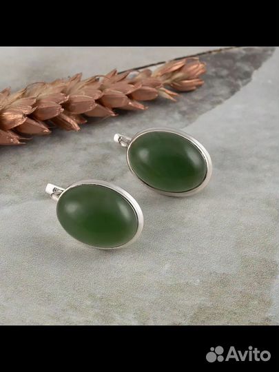 Серьги серебро