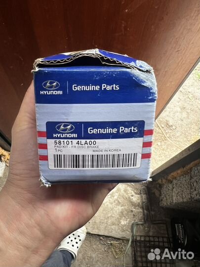 Оригинальные колодки solaris