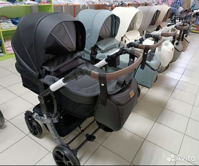 Коляска 2 в 1 утепленная. Доставка
