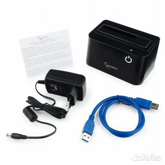 Докстанция 2.5/3.5 Gembird HD32-U3S-4,USB 3.0, SAT
