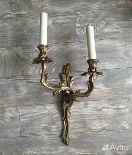 Бра настенное бронза Германия