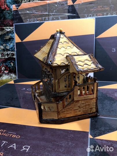 Шкатулка Дом Ручная работа