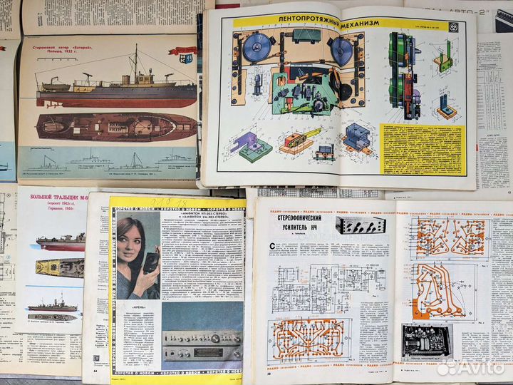 Журналы 1975 Радио Моделист Конструктор