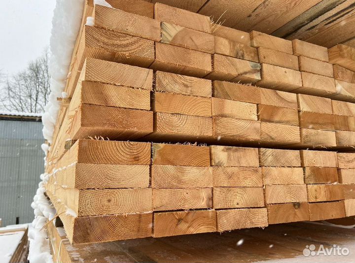 Брус обрезной 150х150х6000мм