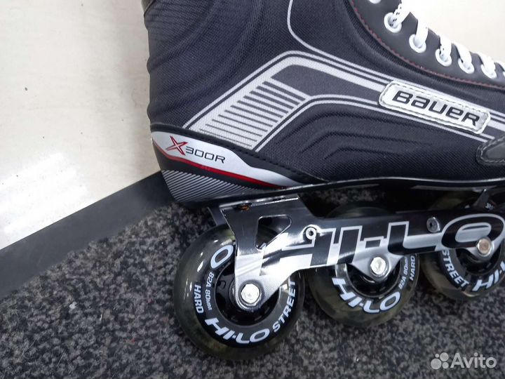 Роликовые хоккейные коньки bauer vapor X300 R SR