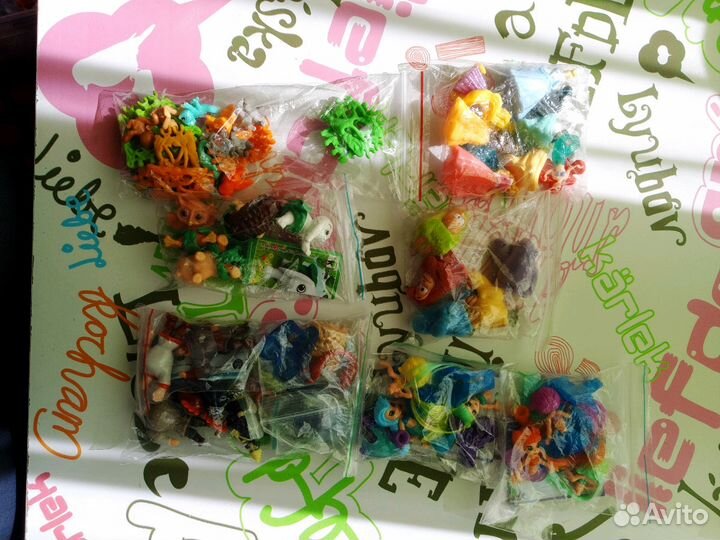 Киндер-сюрприз целые серии 90 и др