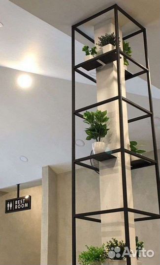 Стеллаж в стиле лофт