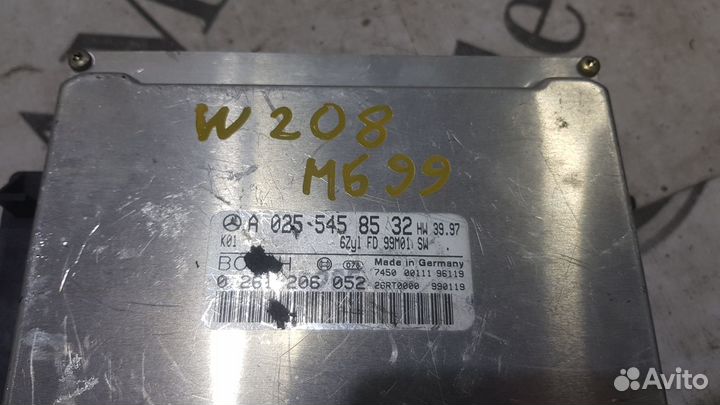 Блок управление двигателя Mercedes W208/W202/W210