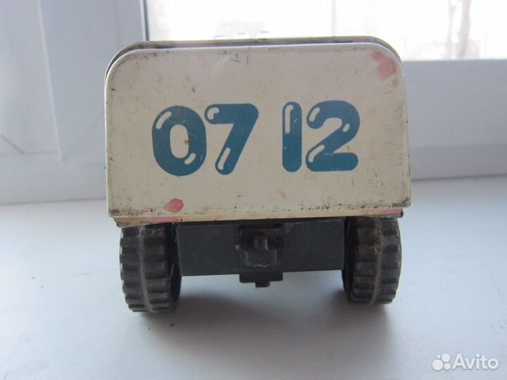 Игрушка машинка, металл СССР