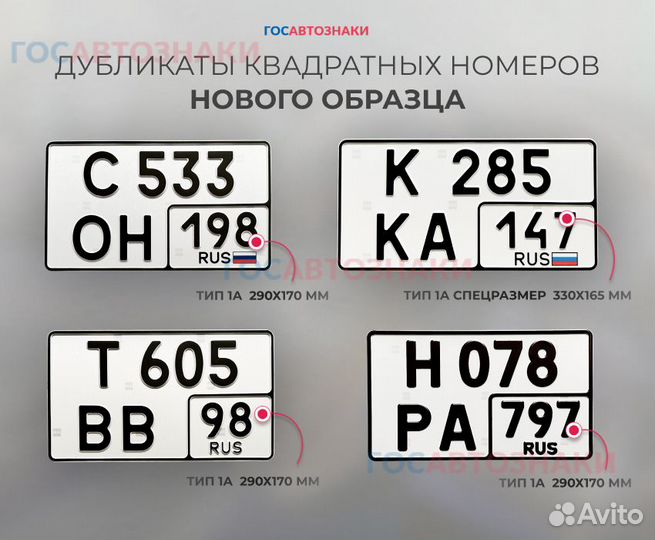 Дубликаты гос. номеров в Астрахани