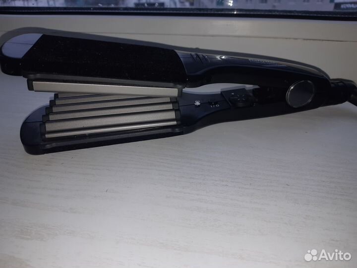 Плойка babyliss pro titanium гофра