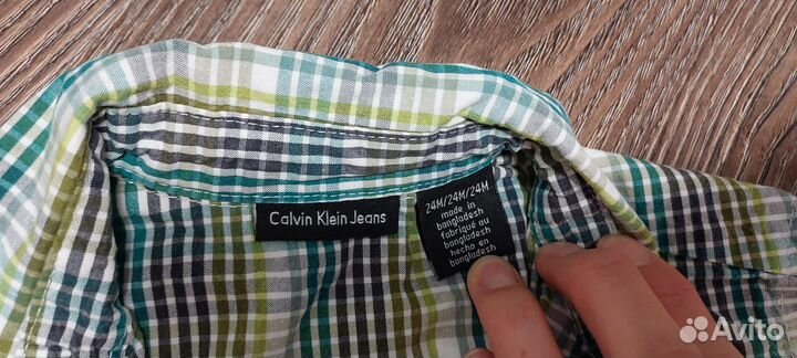 Рубашка Calvin Klein jeans для мальчика