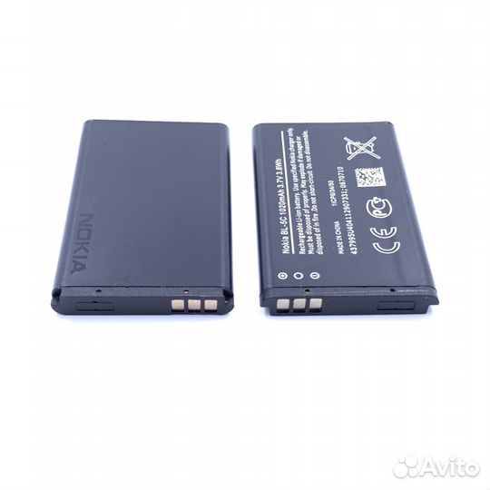 Аккумуляторы Nokia BL-4C, BL-5C, BL-5CA, BL-5CB