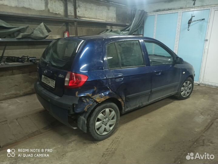 Hyundai getz разбор 2007 рестайлинг