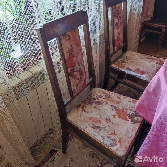 Стулья винтажные СССР 5 штук
