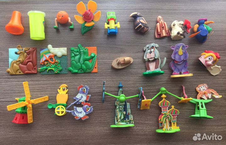 Игрушки киндер сюрприз