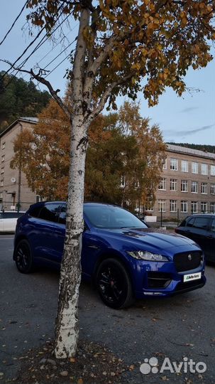 Jaguar F-Pace 2.0 AT, 2017, 85 000 км