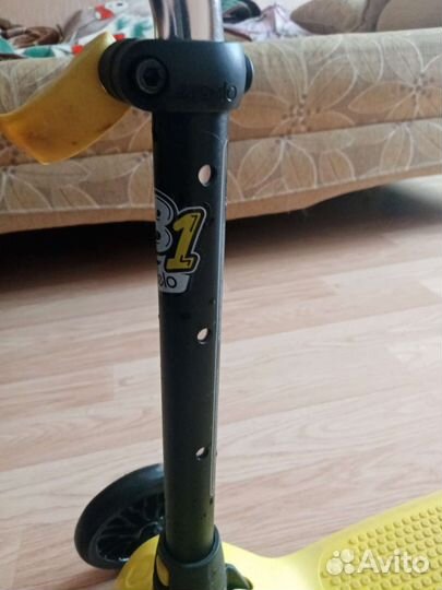 Самокат детский трехколесный бу