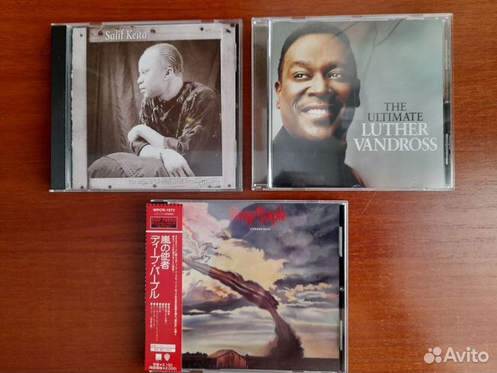 Luther Vandross,Salif Keita,Deep Purple