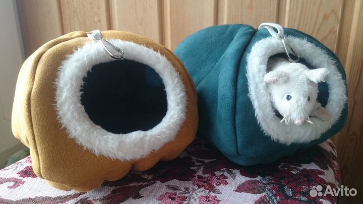 Домики,мешочки, гамаки для грызунов