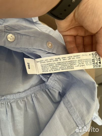 Рубашка Zara для девочки