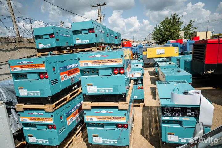 Аренда сварочного генератора Denyo с накс