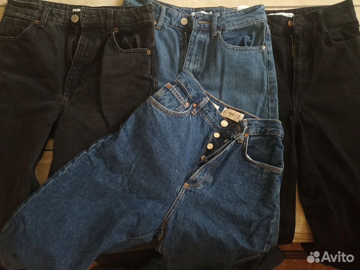 Джинсы женские клеш zara 38-40р