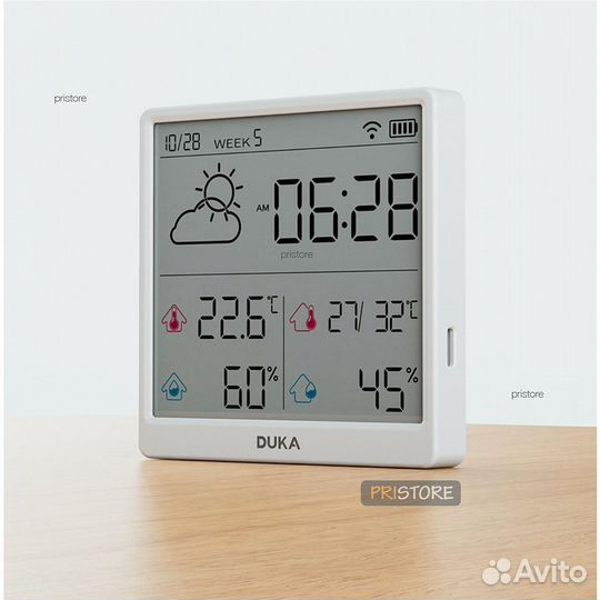 Умный термометр - гигрометр Xiaomi Atuman TH3