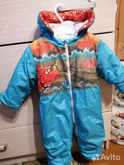 Комбинезон демисезонный 74