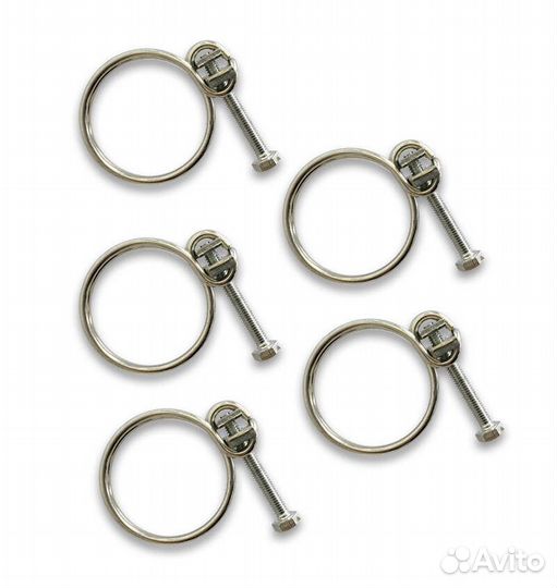 Хомут для шланга 25мм, 5шт