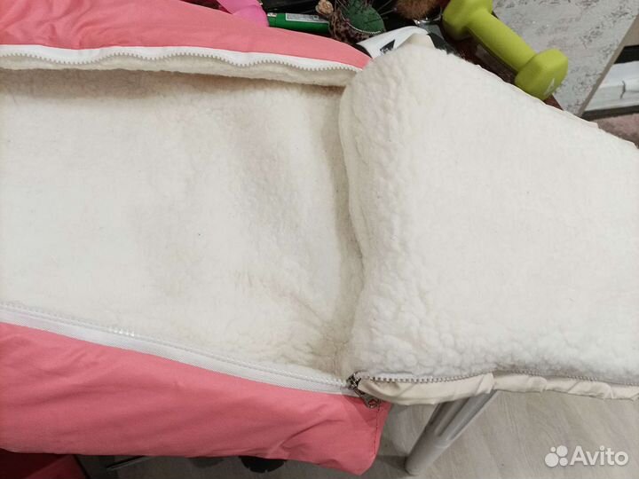 Теплый конверт в прогулочную коляску