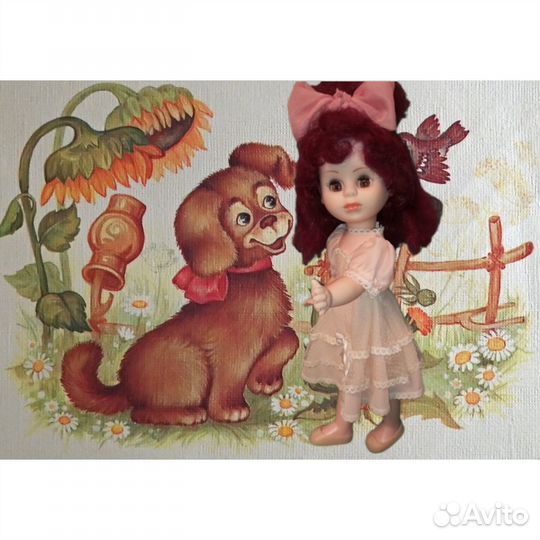 Кукла СССР ленигрушка, клеймо, 47 см