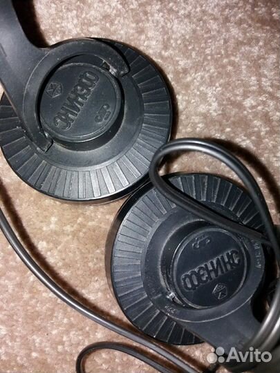 Наушники Феникс от магнитофона Сатурн