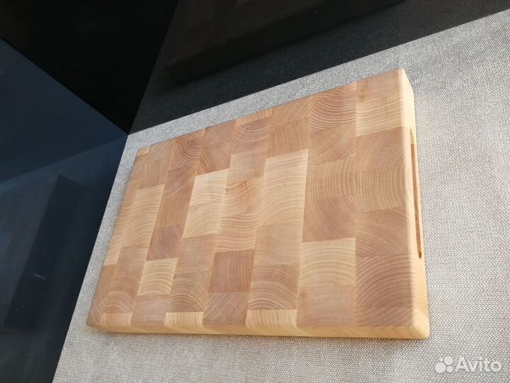 Торцевая разделочная доска береза 300*200*30