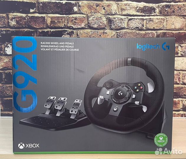 Руль Logitech G920 Driving Force