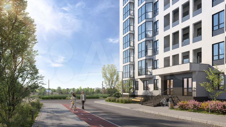 2-к. квартира, 57,5 м², 12/12 эт.