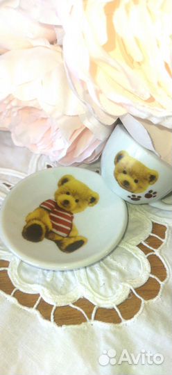 Набор детской фарфоровой посуды