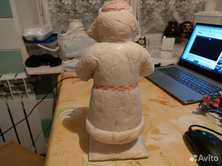 Ватный дед Мороз СССР