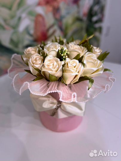 Продам букеты из атласной ленту ручной работы