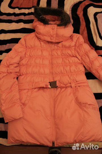 Фирменный пуховик reebok