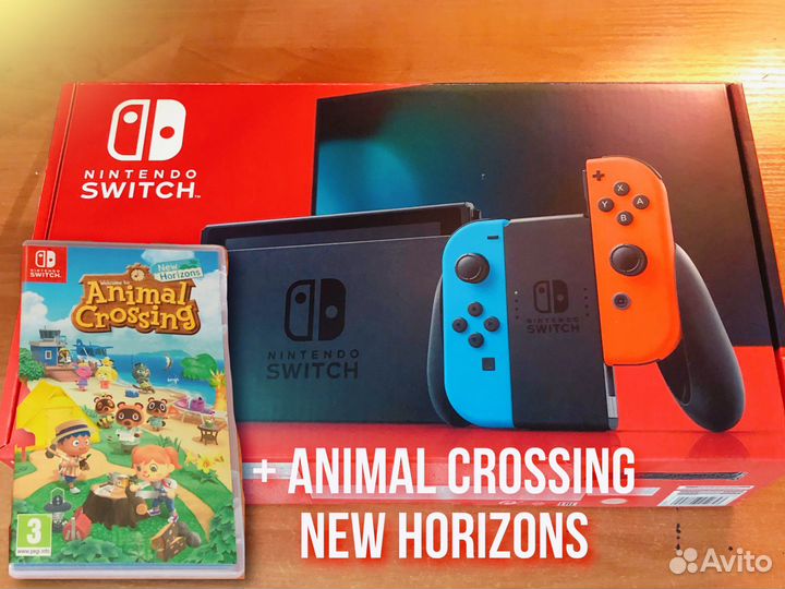 Nintendo switch + Animal Crossing: New Horizons