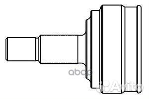 Шрус nissan primera P11 2.0 96-02 нар. +ABS Gro