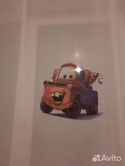 Штора с Тачками