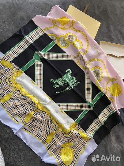 Шелковый платок burberry