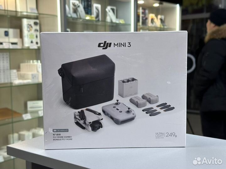 Квадрокоптер DJI Mavic Mini 3 Fly More Combo