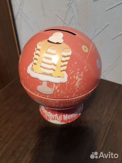 Копилка металлическая