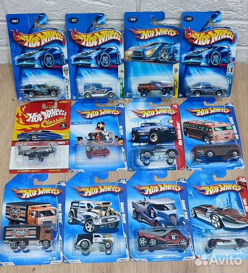 Hot Wheels различные серии 2004/2010 годов
