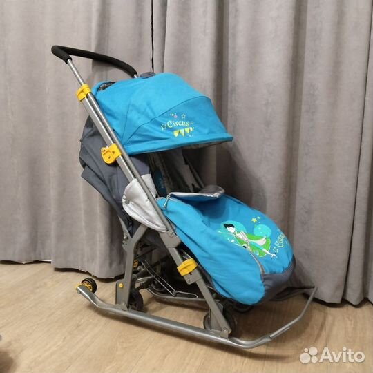 Детские санки коляска